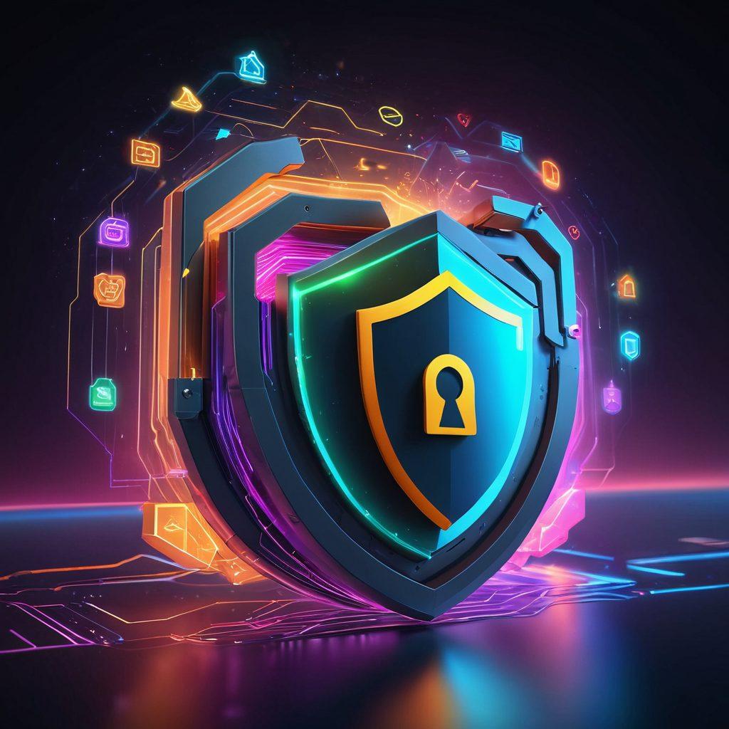 A sleek digital landscape showcasing various download services represented by colorful, glowing icons of files and secure locks. Depict a fast-moving data stream around dynamic proxies, symbolizing speed and reliability. Include a sense of security with shield symbols and a futuristic server in the background. The overall atmosphere should be vibrant and tech-savvy. cyberpunk. vibrant colors. 3D.